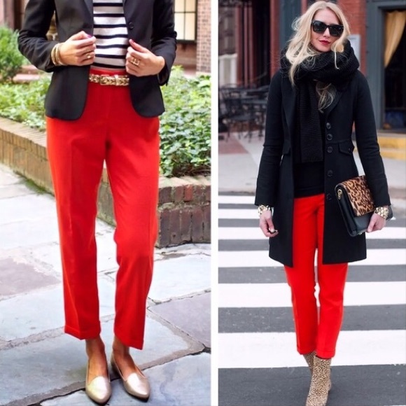 SOLD 💜 j. crew // wool cafe capri crop pants - Picture 4 of 7